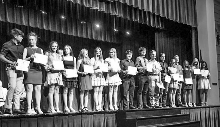 Scholarships, year-end awards given to BHS Class of 2022