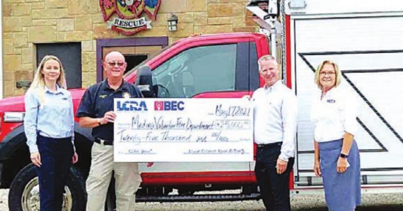 Grant funds fire department’s new sign, medical equipment