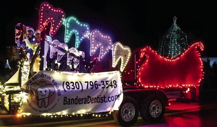 Dr. Randi Mellon really did a colorful job on her parade float. BULLETIN PHOTOS/ Tracy Thayer
