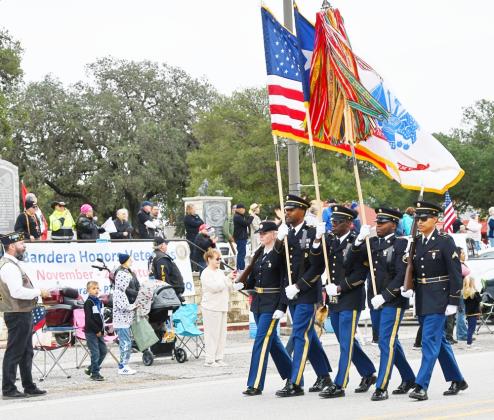 Community parade and event honors local, national heroes