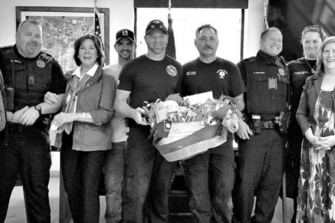 THANKING FIRST RESPONDERS