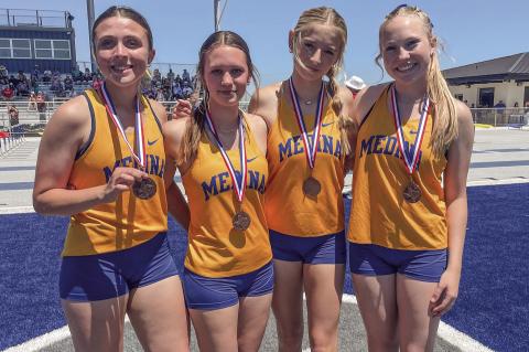MEDINA EXCELS AT AREA TRACK & FIELD