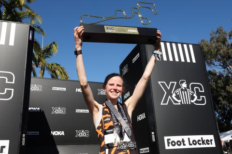 Boerne Champion sophomore Elizabeth Leachmen captured first place at the 44th Foot Locker Cross Country Championships National Finals with a time of 16:50.7 in the 5K event. Courtesy Photo