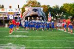 The Bandera Bulldogs rally for a past varsity football game against Devine.  