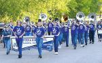 MARCHING BAND HITS RIGHT NOTES